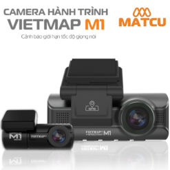 Camera hành trình Vietmap M1, cảnh báo tốc độ bằng giọng nói