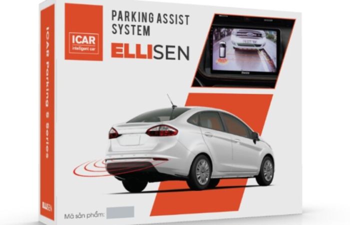 Cảm Biến Đỗ Xe ICar Ellisen E11 4 Mắt Zin - Giá Tốt Kèm Khuyến Mãi