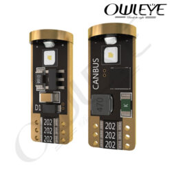 Đèn led Demi ô tô xe máy Owleye chân T10 V1 -