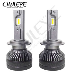 Bóng led Owleye A4300 H7, nhiệt màu trắng ấm, bám đường 55w siêu sáng