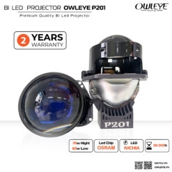 Bi led ô tô hai màu Owleye P201 led Osram trợ pha siêu sáng.