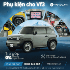 Phụ kiện cho Vf3 và báo giá gói độ Vf3 cho khách hàng, trả góp 0% trong 6 tháng